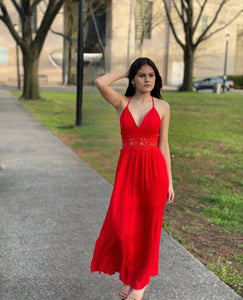 Laila Red Dress