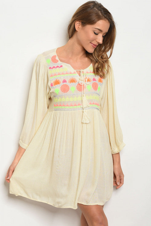 Johanna Beige Dress