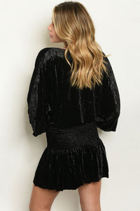 My Black Velvet Dress